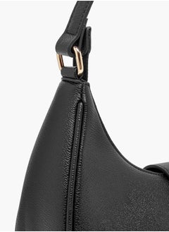 Le Confort Women Monogram Print Hobo Bag with Zip Closure and Handle  - Image 4