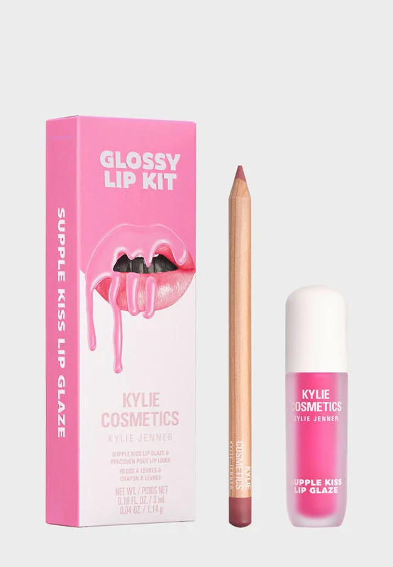 Kylie Cosmetics Glossy Lip Kit - Candy Pink