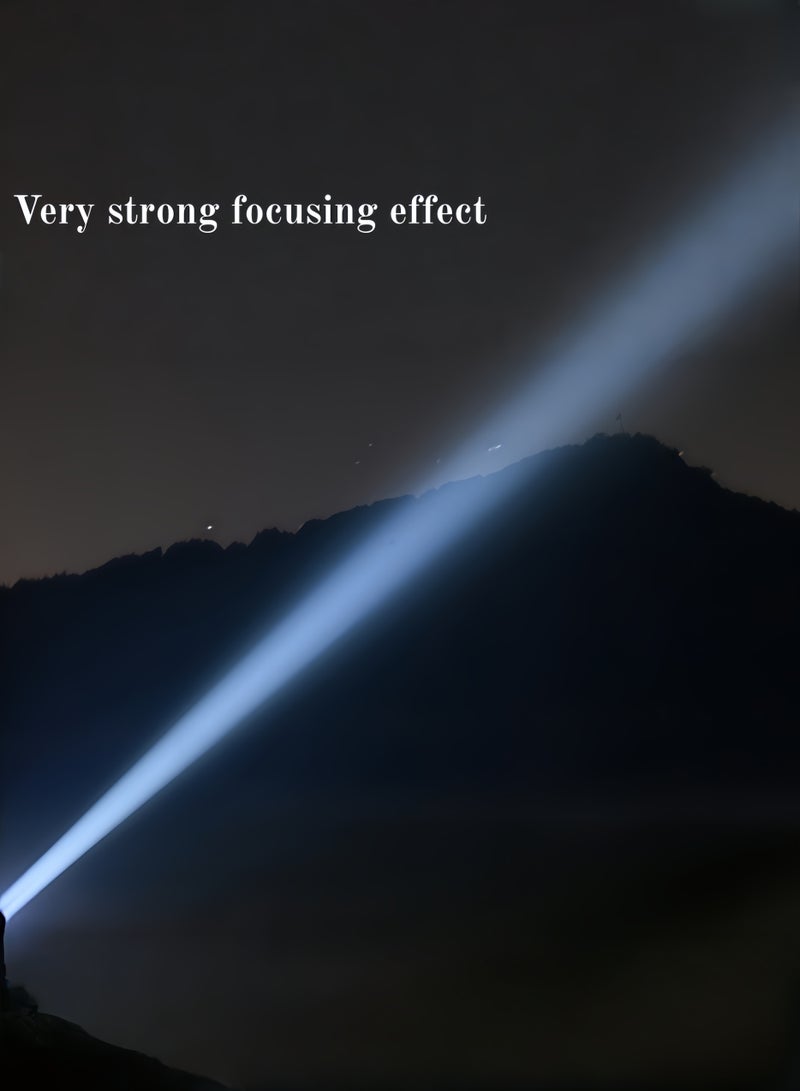 loyal Rechargeable Mini Flashlight - Lithium Battery, 3-Mode LED, Aluminum Alloy, Zoomable, Type-C Charging Port - Image 4