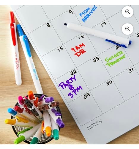 Pen + Gear أقلام جير 16 حزمة من علامات المسح الجاف القابلة للسحب ذات الرائحة المنخفضة - Image 3