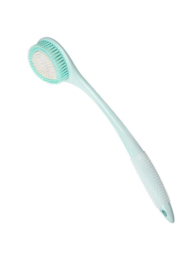 BEDELITE Back Bath Brush Long Handle for Shower - Soft Brush for Men & Women(16.4" Long), Skin Exfoliator for Bath Scrubber Body Brush(Blue) - Image 1