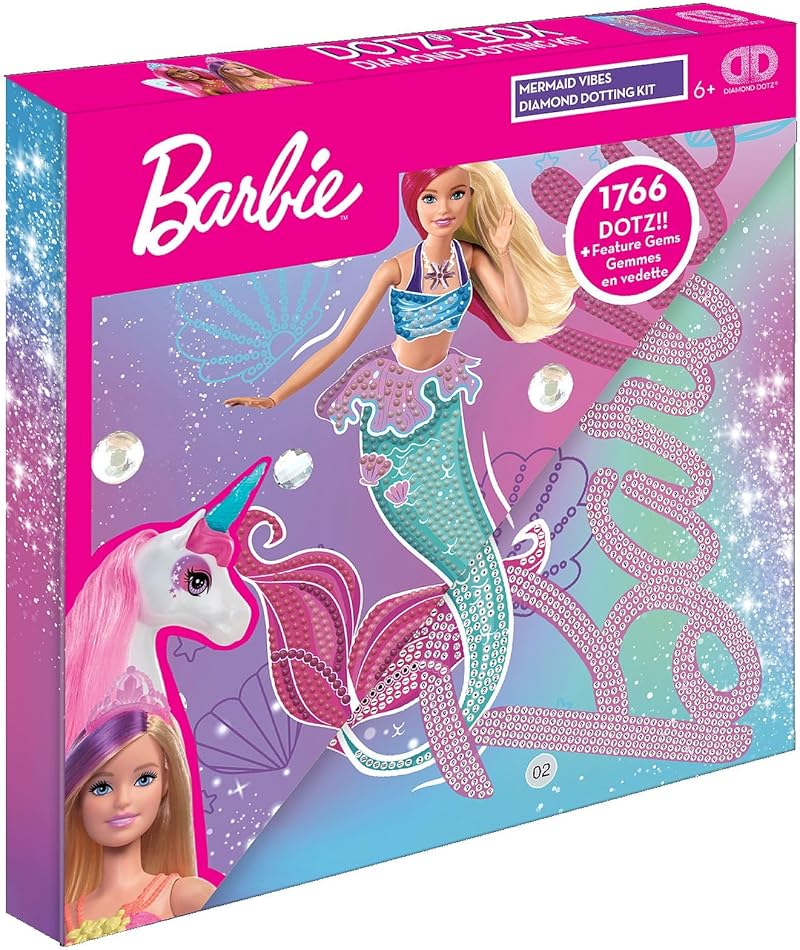 DIAMOND DOTZ - Diamond Painting Meerjungfrau Barbie