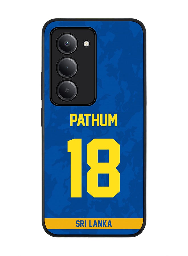 Stylizedd For Xiaomi Redmi 15 5G Case,Slim fit Camera Protection, Shockproof Thin Phone cover  - Sri lanka Pathum Nissanka, Jersey No 18 - Image 1