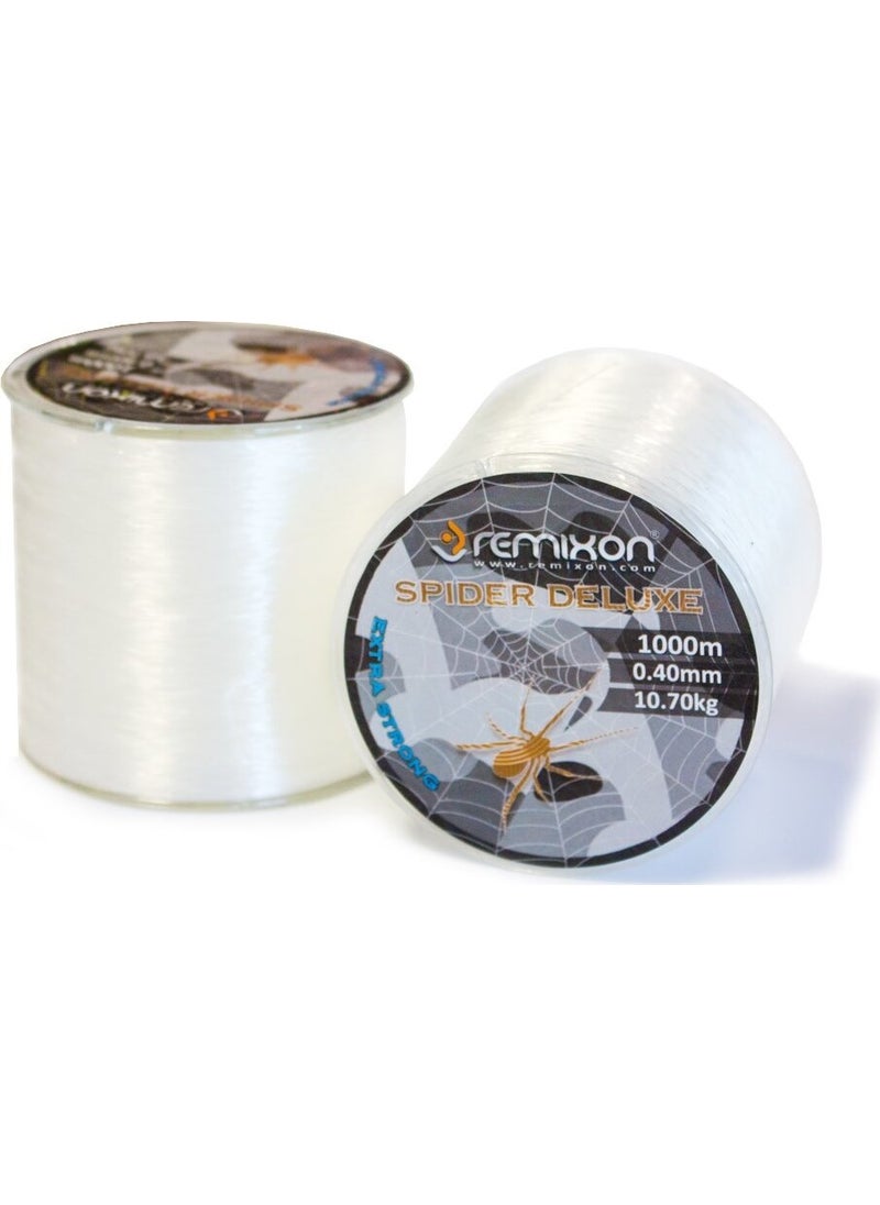 Remixon Spider Deluxe 1000M Fishing Line Monofilament White  - Image 3