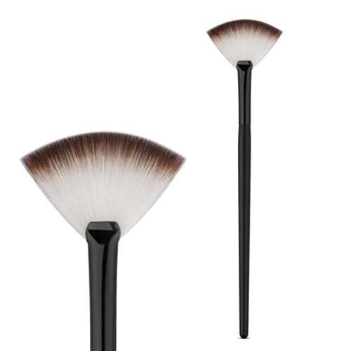 Digital Shoppy Fan Shape Powder Concealer Blending Brush Professional Highlighter Foundation Cosmetic Brush Make Up - Image 2