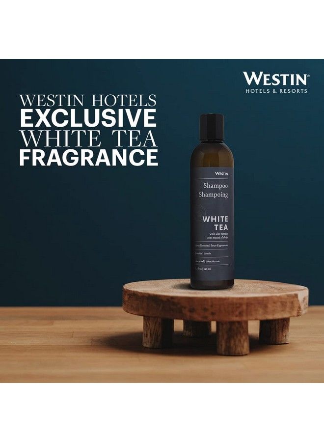 Westin White Tea Aloe Shampoo Vitamin And Antioxidantpacked Shampoo For All Hair Types Signature White Tea Aloe Scent 8 Ounces  - Image 5