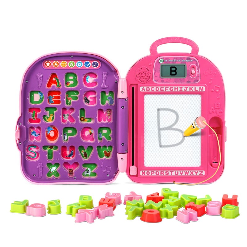 LeapFrog Mr. Pencil's ABC Backpack, Pink - Image 1