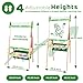 Joyooss Art Easel for KidsDouble Sided with 98 Accessories Kids Easel Magnetic BoardToddler Art Easel Dry Erase Board Easel for Kid Age 48 912 Outdoor Easel - Image 4