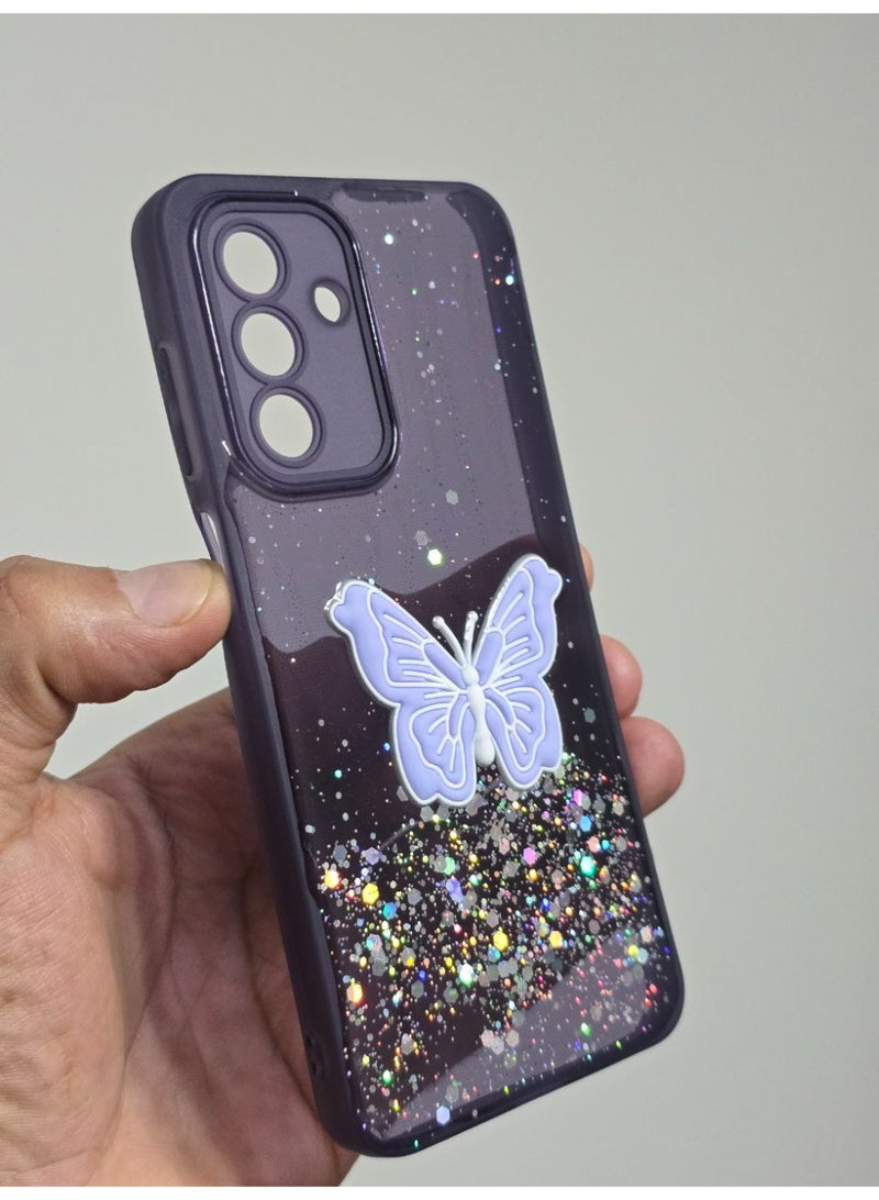 Butterfly Print Back Cover Compatible With Phone Samsung Galaxy A24 - Image 3