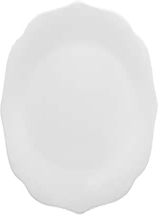 Royal Porcelain | Oval Platter | Bone China - Baroness | 28 x 39.5 CM | White