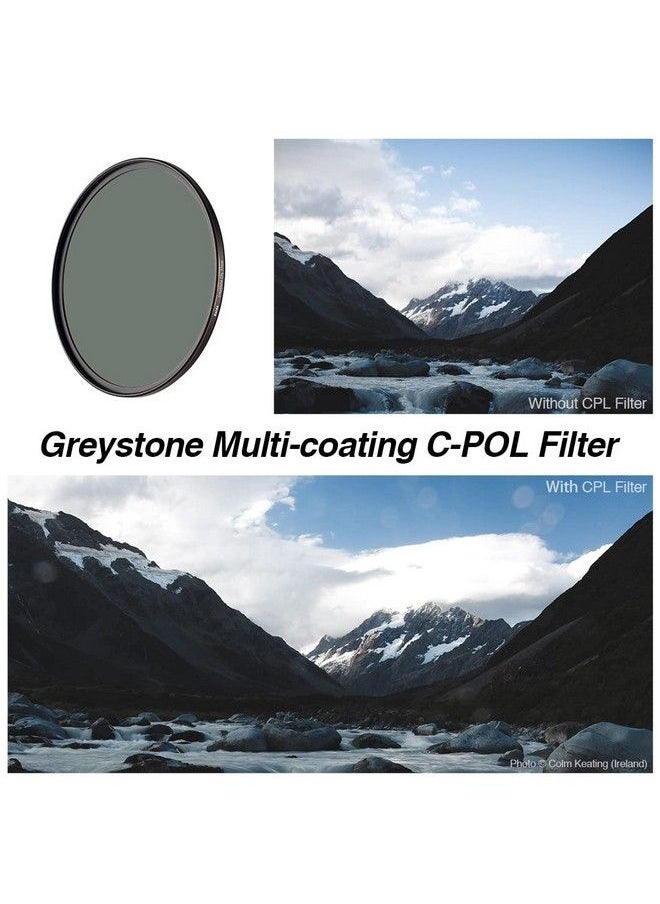 Haida - Greystone Cpl Filter Optical Glass Multicoating Nano Coating Waterproof Scratch Resistant Slr Camera Lens Circular Polarizer Filter（52Mm） - Image 1