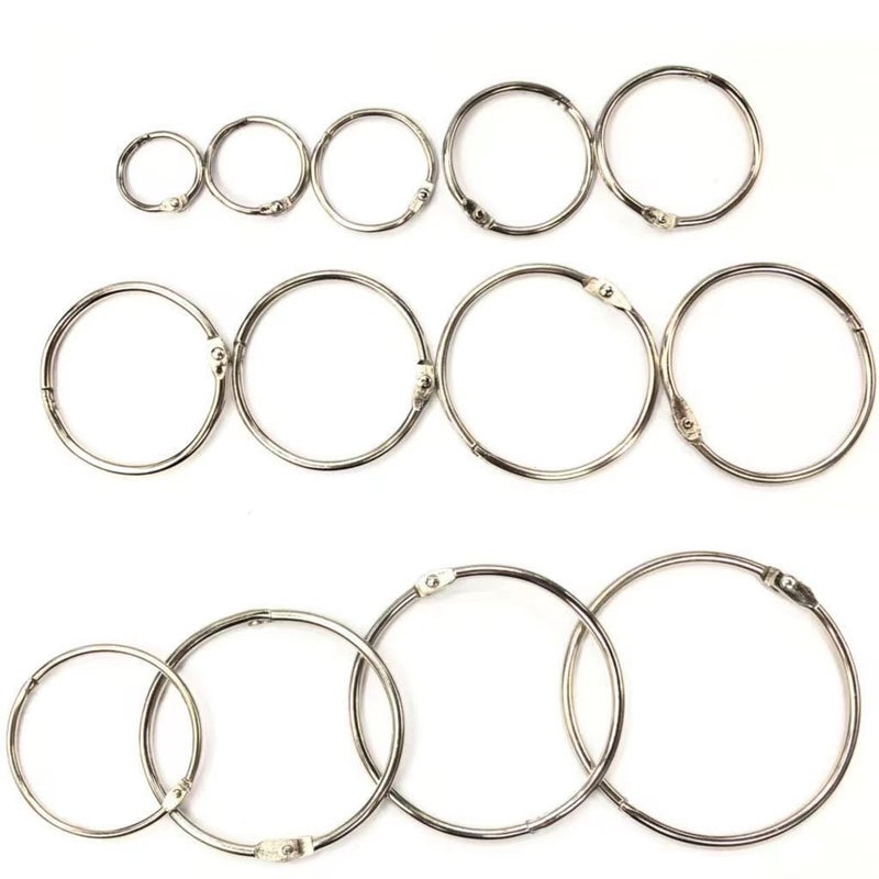 Generic Loose-Leaf Binder Rings Hole Puncher Set Bulk 20mm Book Circle