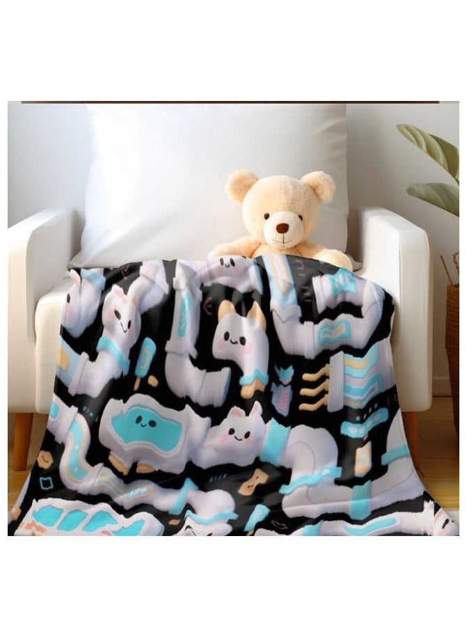 general Flannel thin blanket (warm and comfortable, suitable for sleep, gaming, dust removal and sandproof) 150cm*200cm - 231 - Image 4