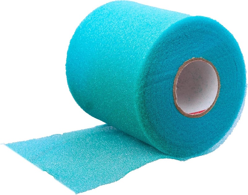 Cramer Tape Underwrap, Sports PreWrap for Athletic Ankle, Wrist, and Injury Taping Jobs, Hair Tie, Headband, Patella Support, Pre-Wrap Athletic Tape Supplies,2.75"X21 Yard Roll of Pre Wrap, Brite Teal - Image 3