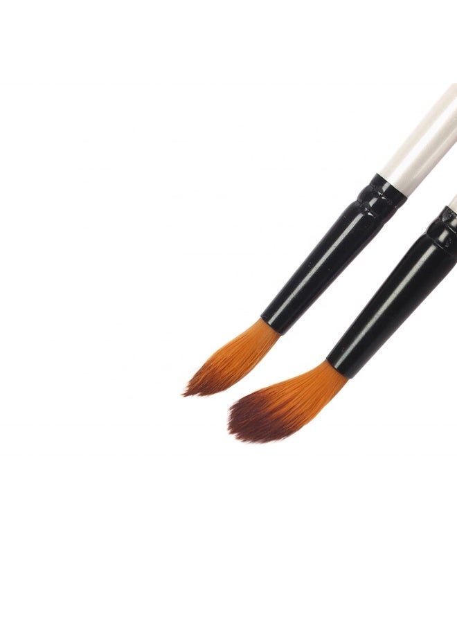 Keep Smiling 12PCS Professional Artist Brush Set for Oil, Acrylic & Watercolor - Image 2