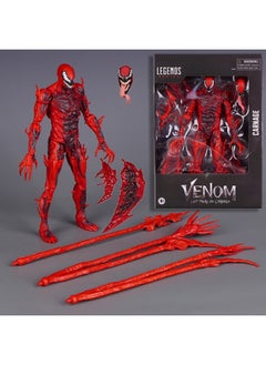 General 8-inch Marvel Movie Edition Deluxe Edition Joint Movable Venom Model Decoration collection decoration gift for family and friends  - Image 1