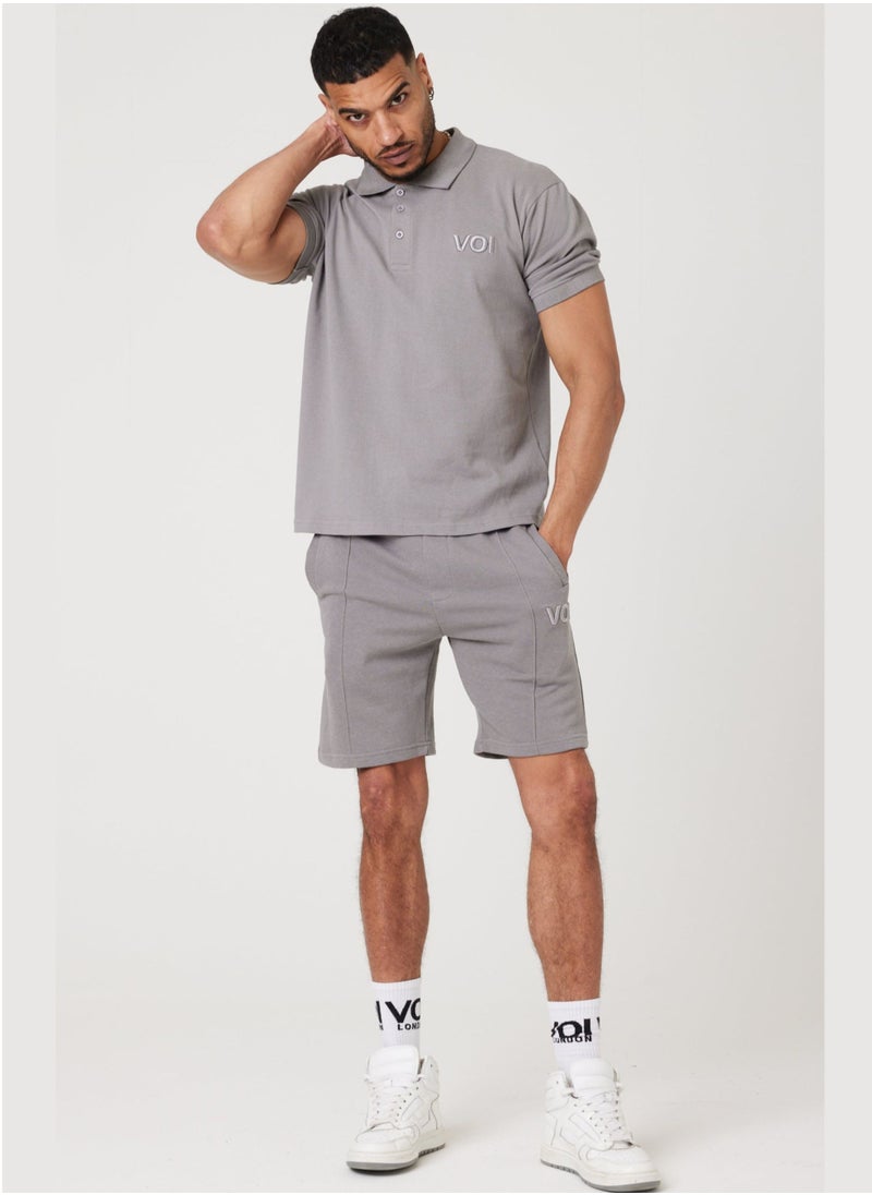 Voi Voi Buxton Street Men’s Polo & Shorts Set  - Image 1