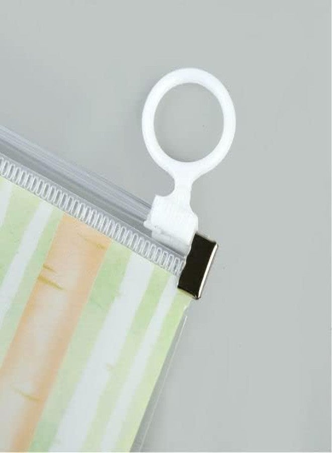 Mallexo Plastic Zipper Envelope Bag A4 Thickened File Organizer, Fashion Office Document Clutch Paper Folder Bag Transparent File Folder Storage Pouch Case Design Stationary 6PC (A4_File_Folder) - Image 4