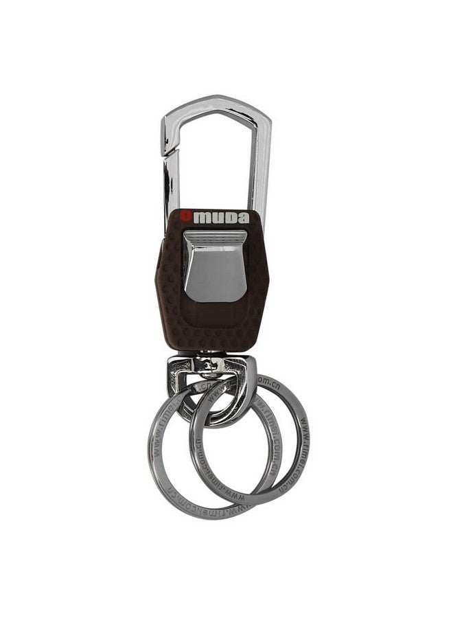 Omuda Premium and Stylish Hook Locking Metal Key Chain for Men & Women & for Gift (M-3717) - Image 4