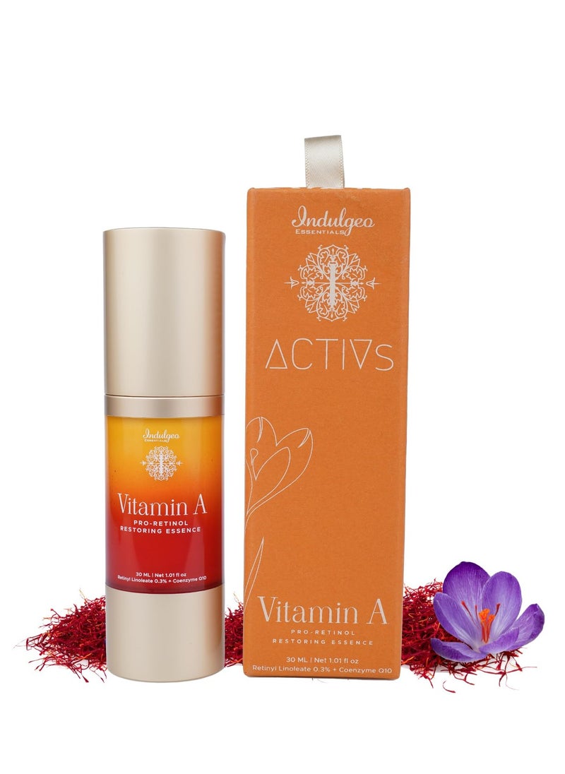 Indulgeo ESSENTIALS Indulgeo Essentials Vitamin A Pro Retinol Restoring Essence 30ml  - Image 1