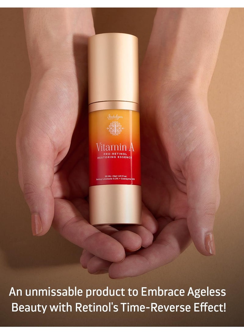 Indulgeo ESSENTIALS Indulgeo Essentials Vitamin A Pro Retinol Restoring Essence 30ml  - Image 5