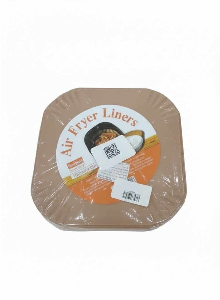 Vioetry Square Air Fryer Paper Liners, Non-Stick Air Fryer Cooking Accessories, Oil-Proof Air Fryer for Air Fryer, Baking, Roasting, Microwave - Image 1