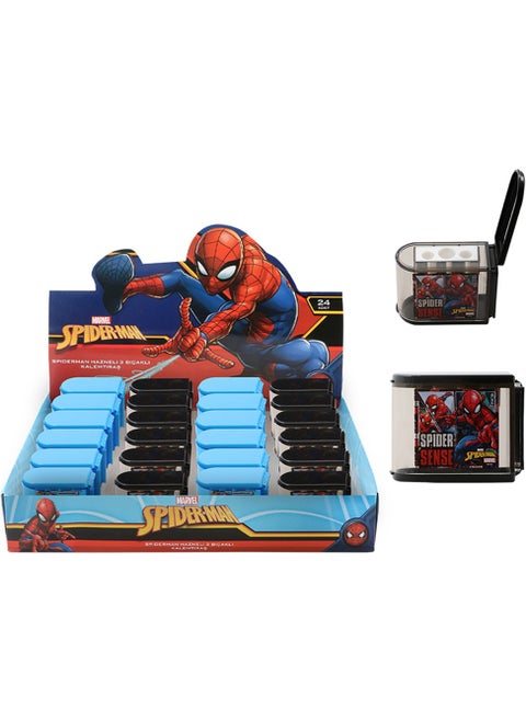 Pencil Sharpener Spıderman Hazenli 3 Blade Pencil Shaving 1 Piece
