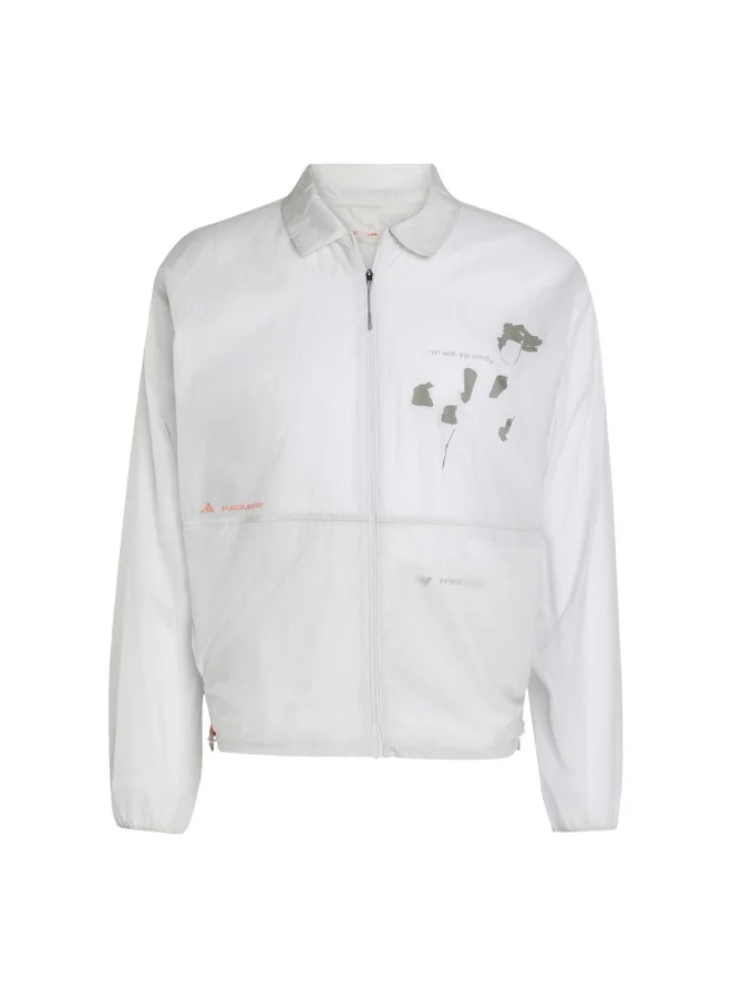 Adidas Adidas Adi365 Hk Cj M M Grey Running Jackets For Men