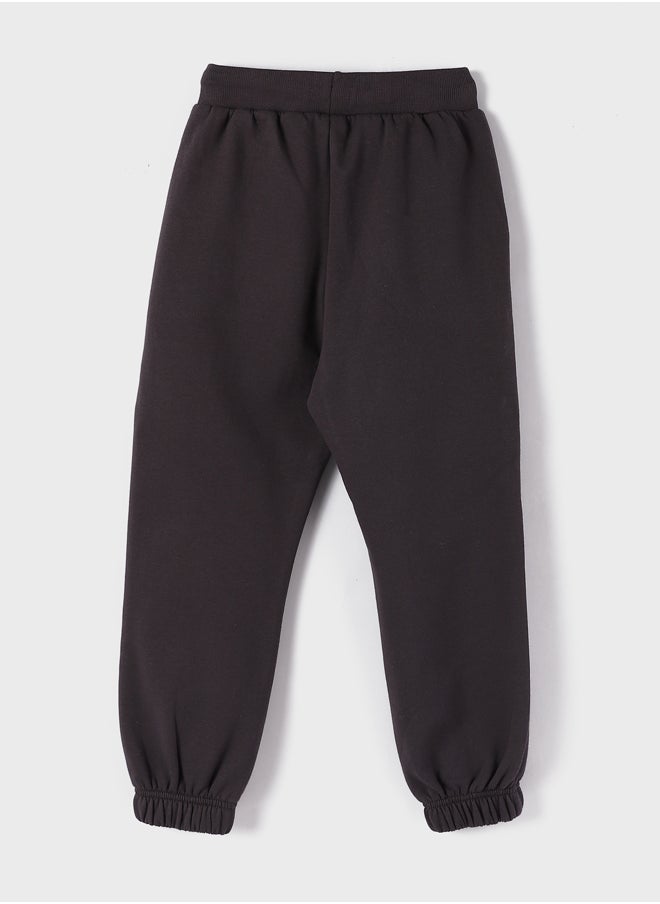 LC WAIKIKI Elastic Waist Printed Girl'S Sweatpants  - Image 2