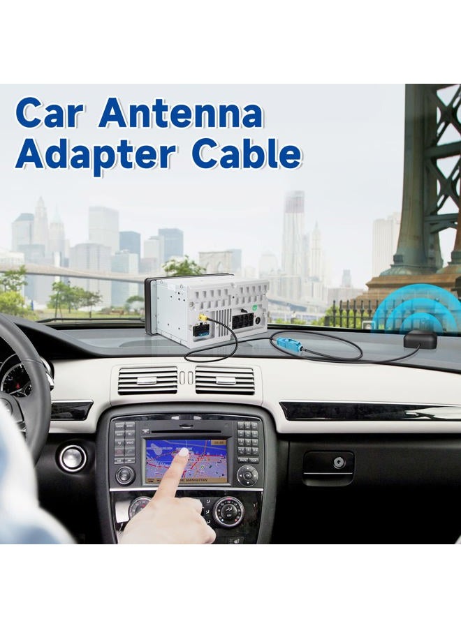 BINGFU Fakra Z Male to SMA Male Vehicle Antenna Adapter Cable 30cm 12 inch for Car Stereo Android Head Unit GPS Navigation FM AM Radio Sirius XM Satellite Radio 4G LTE TEL Telematics Bluetooth Module - Image 4