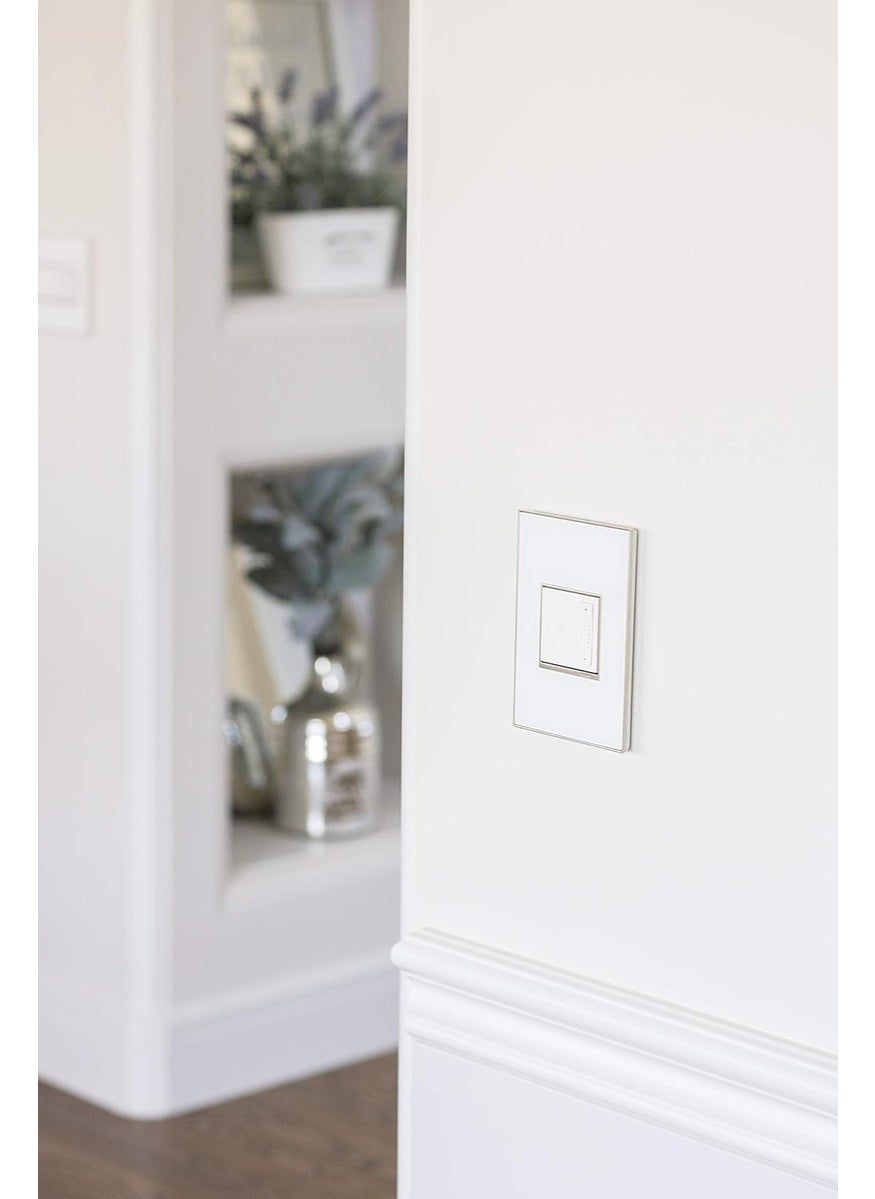 Adorne Legrand Adorne ADTPRRW1 sofTap WiFi Ready Remote Dimmer White  - Image 1