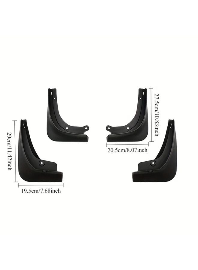 4Pcs Waterproof Front Wing Cover For Tesla Model 3 2012 2022 Automotive Accessories - Image 3