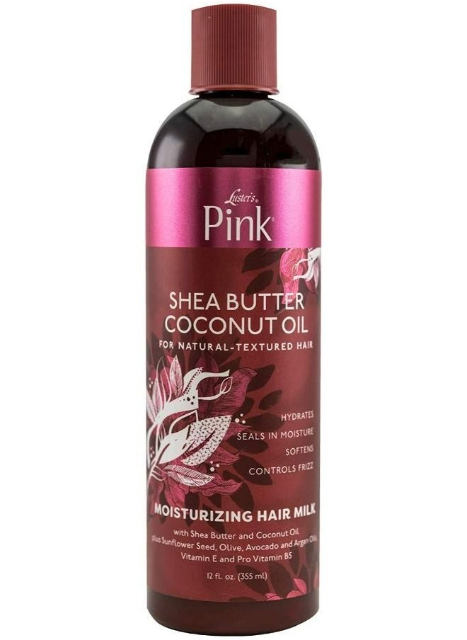 Luster's - Pink Shea Butter Coconut Oil Moisturizing Hair Milk 355 ML - Image 1