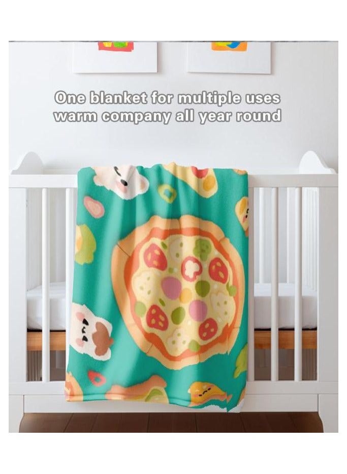 general Flannel thin blanket (warm and comfortable, suitable for sleep, gaming, dust removal and sandproof) 150cm*200cm - 999 - Image 5