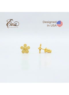 Little Flower Stud | Stainless Steel | 18K Gold Plated - pzsku/ZE02152D8B4502CD9834CZ/45/_/1735987858/826fc1a1-d59a-4633-b86e-a4062fcb1e29