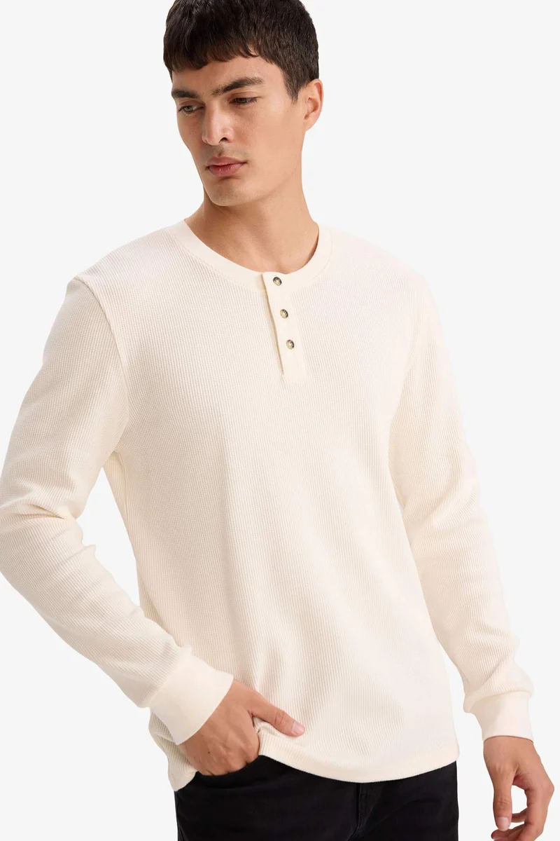 ديفاكتو Long Sleeve Bodysuit