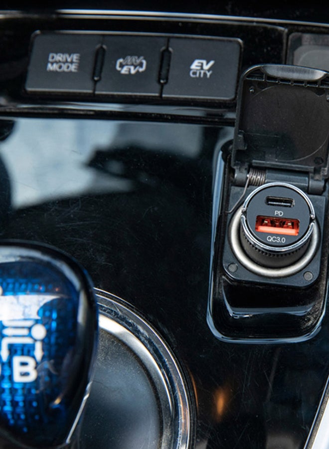 دي بي تي شاحن على ولاعة السيارة, شاحن سريع - Image 3