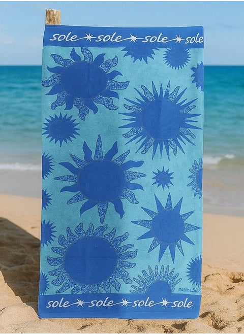 Snooze Beach towel, 170*90 cm, sunny design