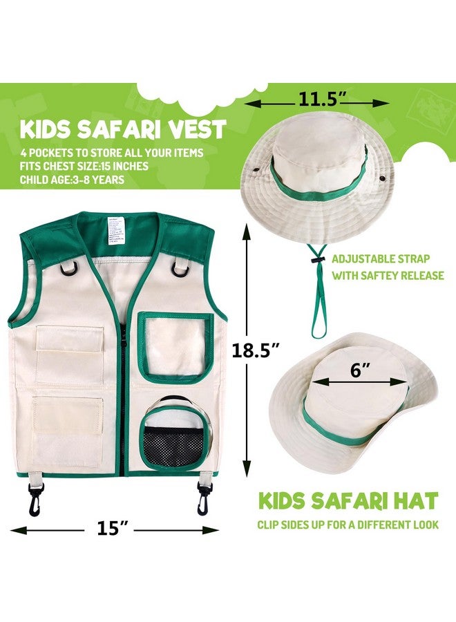 Ginmic Kids Explorer Kit & Bug Catching Kit, 11 Pcs Outdoor Exploration Kit For Kids Camping With Binoculars, Adventure, Hunting, Hiking, Educational Toy Gift For 3-12 Years Old Boys Girls - Image 4