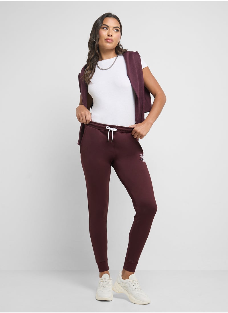 SikSilk - SIKSILK POLY TRICOT FITTED JOG PANT - Image 1