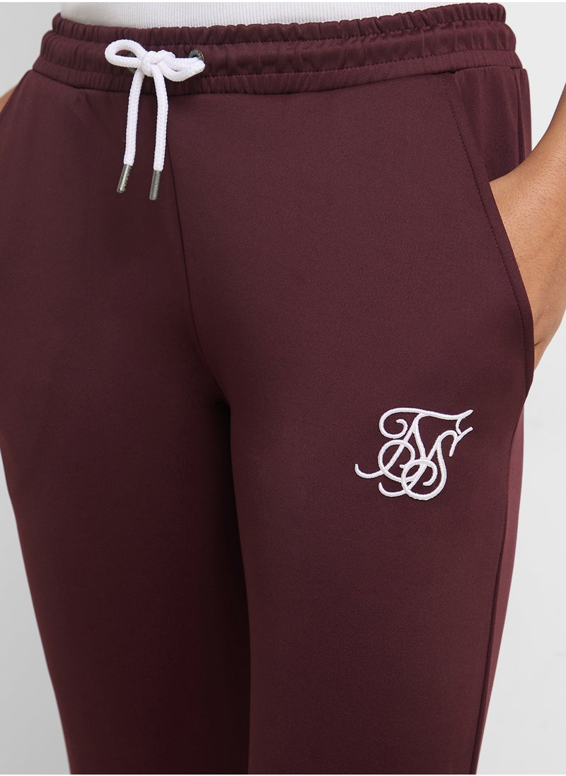 SikSilk - SIKSILK POLY TRICOT FITTED JOG PANT - Image 1