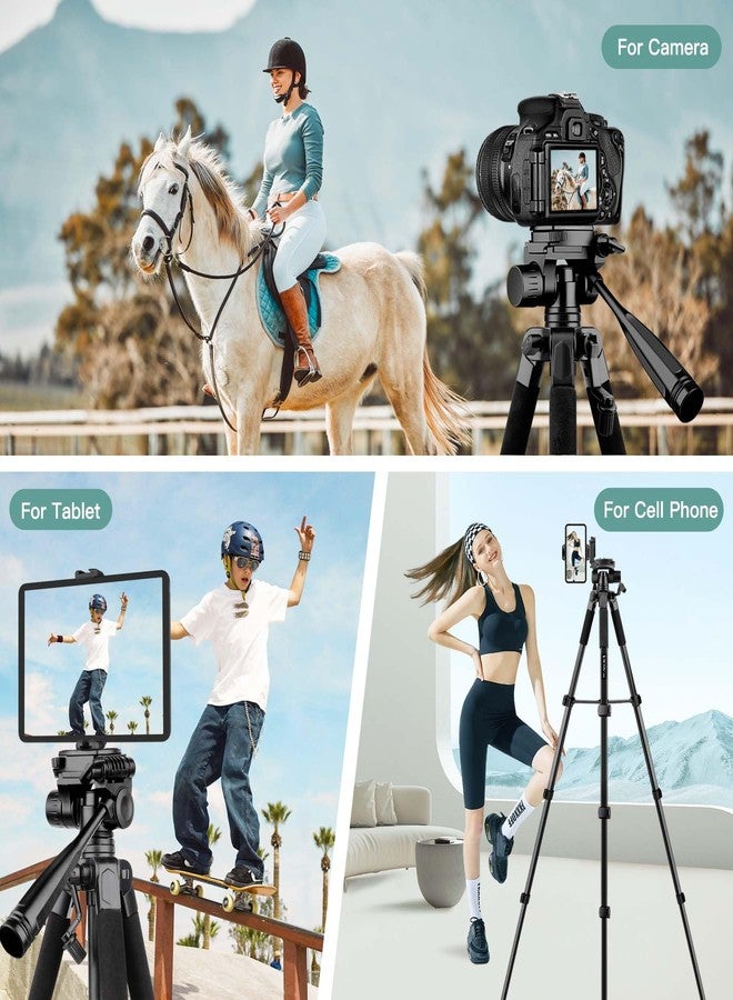 Victiv 68" Phone Tripod, Tablet Tripod for ipad iPhone with Remote - Image 2