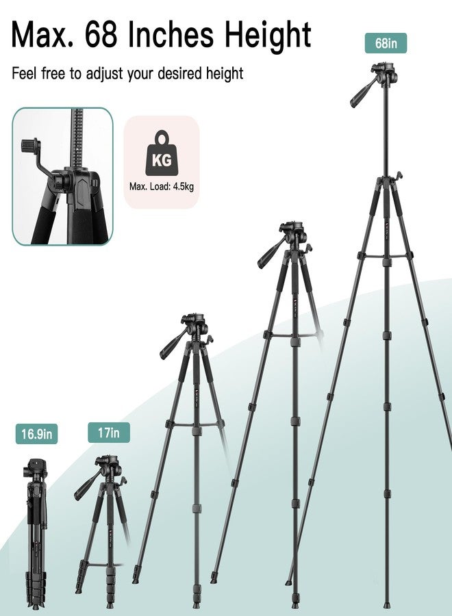 Victiv 68" Phone Tripod, Tablet Tripod for ipad iPhone with Remote - Image 3