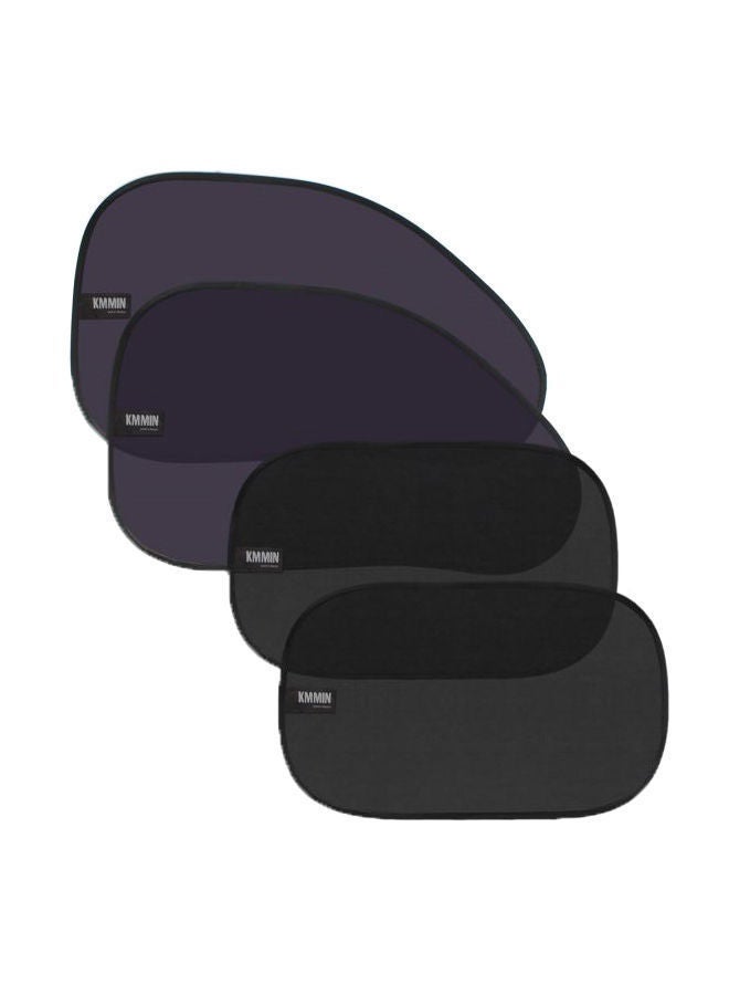 4-Piece Foldable Sun Shield Cover Set - Image 1