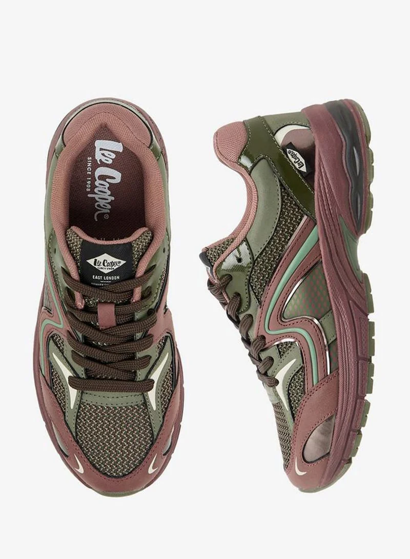 لي كوبر حذاء رياضي نسائي بكاحل برباط