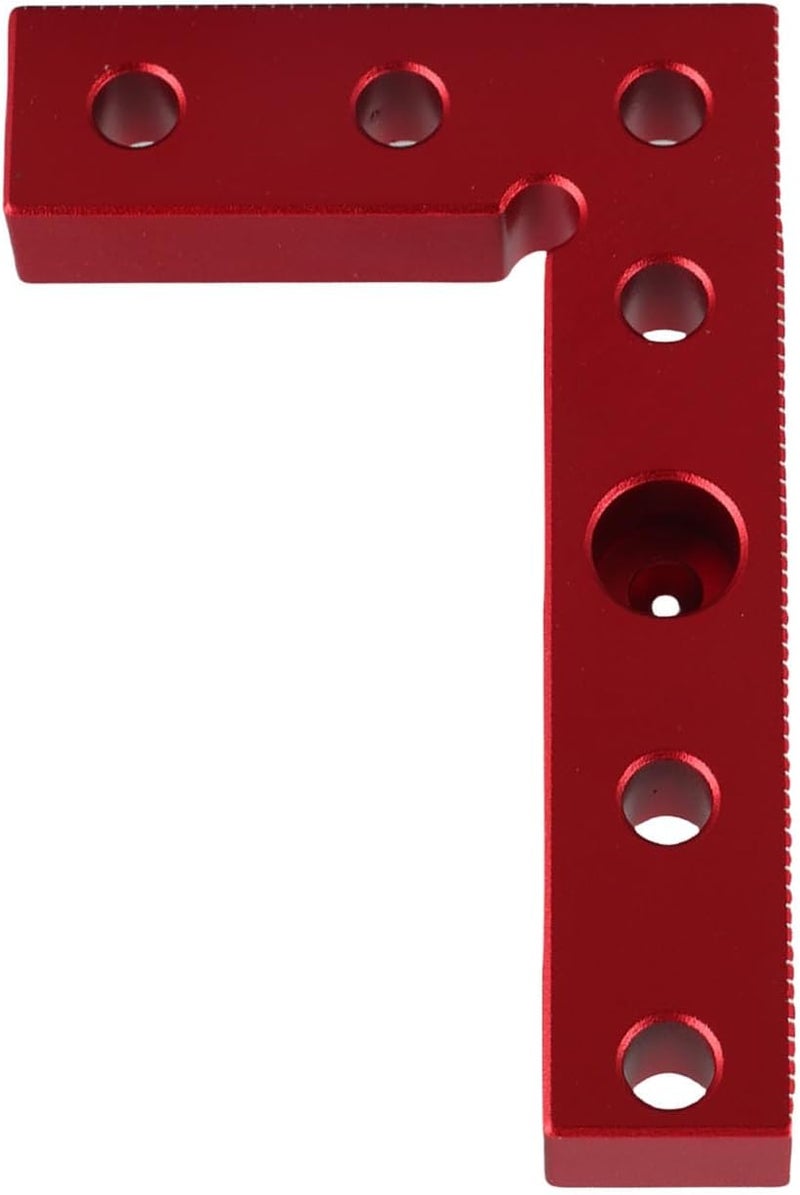 Small Square Aluminum Alloy Center Finder Tool, Woodworking Dowel Drill Guide Jig, Self Center Line Scriber with 2 Pins, 90 Degree Square for Precision Marking and Drilling - Image 4