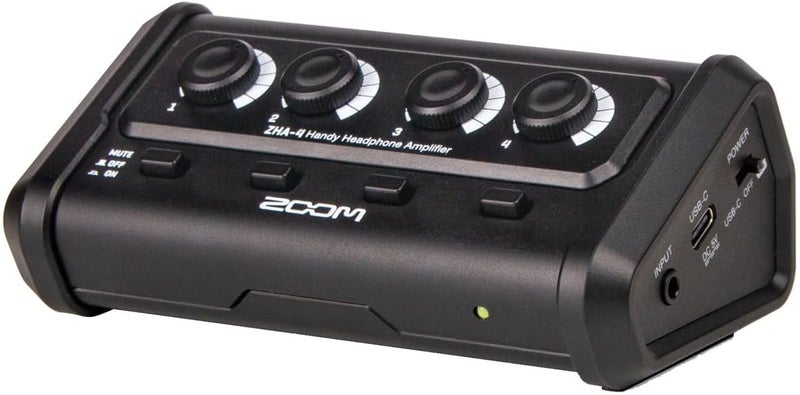 ZOOM مضخم الصوت لسماعات الرأس Zoom ZHA-4 رباعي القنوات - Image 1