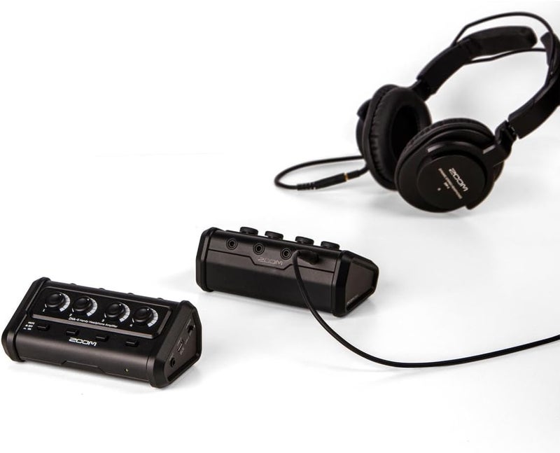 ZOOM مضخم الصوت لسماعات الرأس Zoom ZHA-4 رباعي القنوات - Image 4