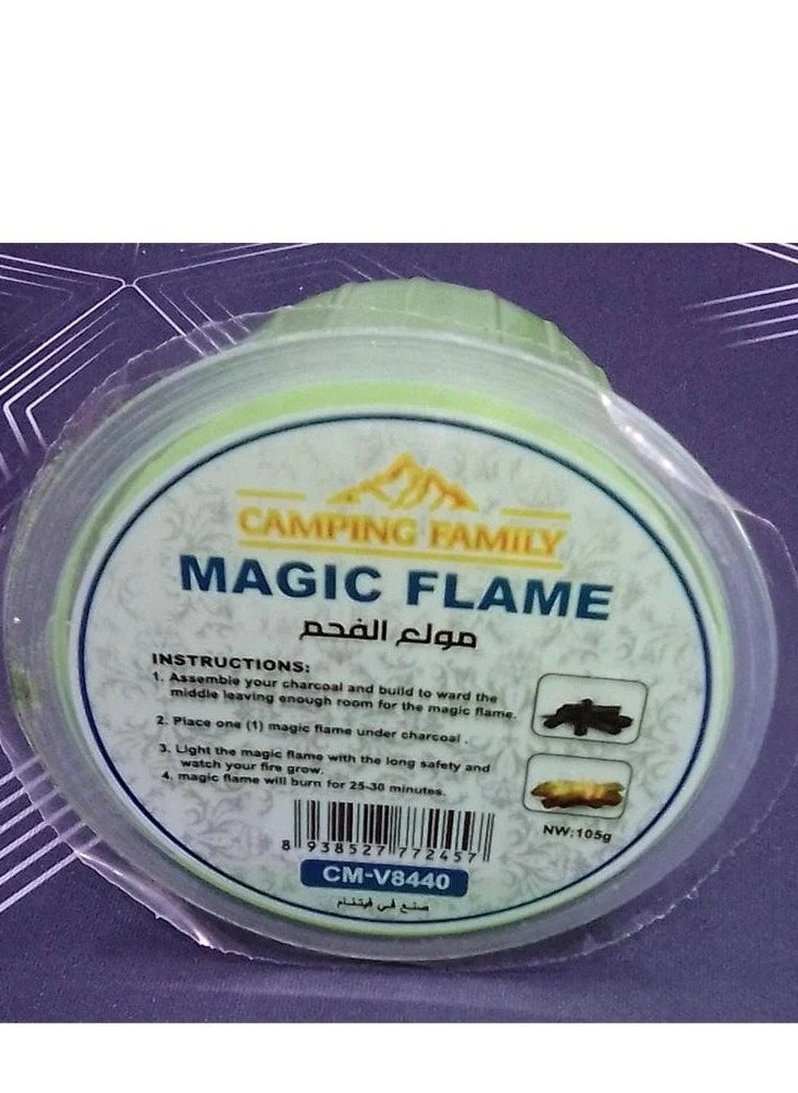 عائلة التخييم مبخرة الفحم السحرية 5 قطع  - Image 2