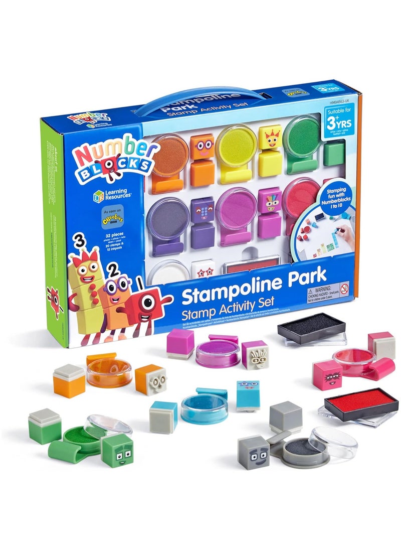 Learning Resources - Numberblocks Stampoline Park Stamp Activity Set - Image 1